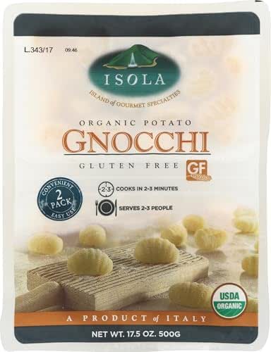 Isola Imports Gluten Free Organic Potato Gnocchi 17.5 oz.