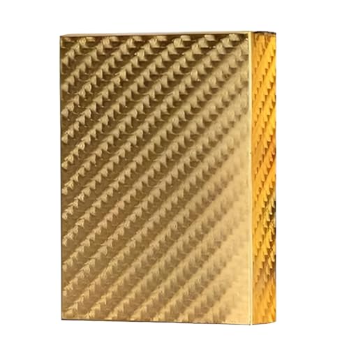 Alta qualità: queste carte sono realizzate in materiale PVC di alta qualità estremamente liscio. Si tratta di una rara opera d'arte. Include 55 carte d'oro dei cartoni animati per soddisfare le preferenze di diverse persone.