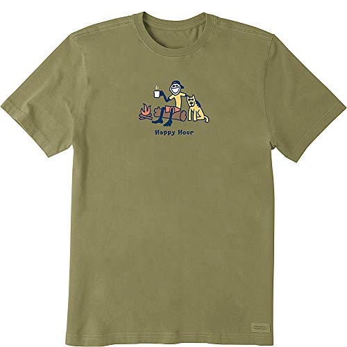 Life is Good Mens Happy Hour Graphic T-Shirts Collection