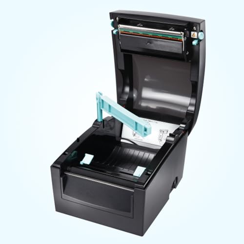 Image of McAuley Labels GoDEX DT4x+ 4 inch Direct Thermal Shipping Label Printer - Retail & Warehouse Printer - 203 DPI, USB /Serial /Ethernet