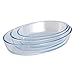 Produktbild ProCook Ofenform aus Glas - oval - 3-teilig - Auflaufformen - Set