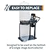 POWERTEC 70002 Clear Plastic Dust Collection Bags, 20-Inch x 43-Inch | Dust Collector Bags for machine with 20” Filter Drum, 5 count, Pack of 1