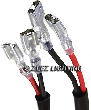 ZEEZ LED - Fog Light Relay Harness Wire Kit HID LED Lamp Worklamp Spot Work Driving Bar