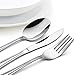 Silverware Flatware Cutlery Set with Knife Fork Spoon, HaWare 40-Piece Quality Stainless Steel Tableware Eating Utensils, Classic Elegant Design for Home Hotel Wedding, Dishwasher Safe