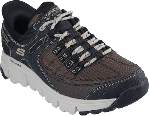 Skechers - Mens Summits at Slip On Shoes, Color Brown/Taupe, Size: 9 W US