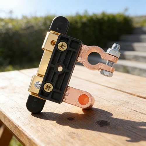 Battery Disconnect 12V/24V - Top Post Knife Blade Master Switch for Marine Car Boat RV ATV Vehicles - 5