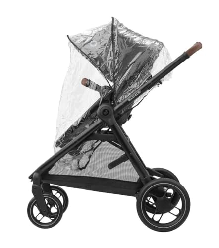 Maxi-Cosi Zelia S Trio carrinho de bebé 3 peças, 0 – 4 anos, até 22 kg, dobrável, compacto e reclinável cadeira de passeio, com CabrioFix S i-Size cadeira de carro para bebé, acessórios, bolsa de
