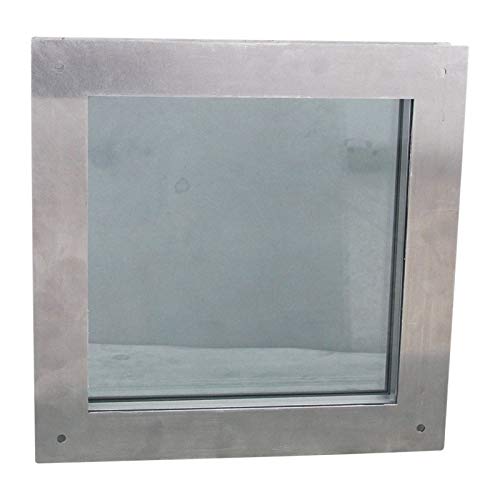 Vision Door Panel/Port Hole/Vision Panel- Stainless Steel - in 3 Sizes & Designs (Square - 360x360mm)