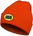 OPASCUBT Parappa Anime The Rapper Beanie Hat Orange Frog Skull Cap Funny Embroidery Hat Cute Cartoon Knitted Beanie Hats for Men and Women