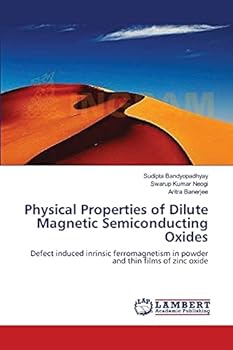 Paperback Physical Properties of Dilute Magnetic Semiconducting Oxides Book