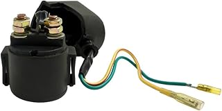 Direct Fit Starter Solenoid for Hyosung GT125R GT250R | Fits GD250N, GV250, GT650 models, direct replacement, restores ignition power, black finish