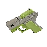 3D Printed DIY, Toy Pistol - Inspired Apple Earbud Case for AirPods 1/2/3/4, AirPods Pro & Pro 2-5 Macaron Colors (Matcha Coconut Gray, Fort Airpods pro/pro2)