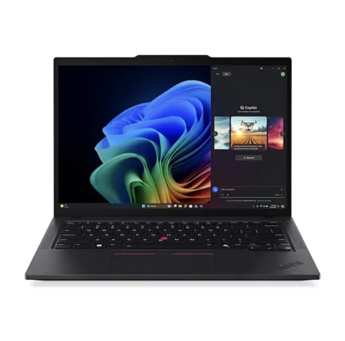 Lenovo Laptop ThinkPad T14 Gen 6 con procesador AMD Ryzen AI 7 PRO 350, pantalla táctil antirreflejos WUXGA 400Nits de 14 pulgadas, SSD de 512 GB, cámara RGB + IR de 5 MP, memoria LPDDR5 de 16 GB