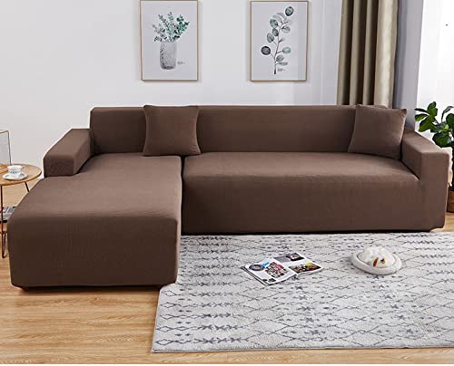 Housse de canapé en jacquard extensible | Finition haut de gamme