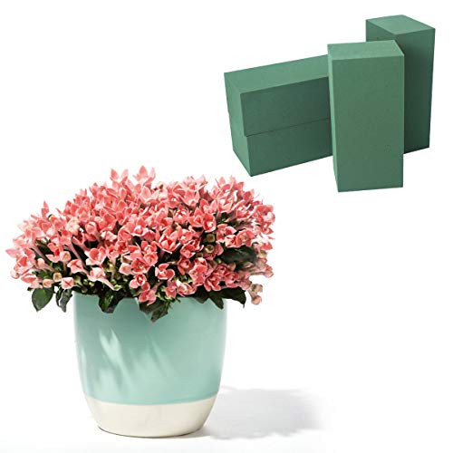 6 Pcs Floral Foam Bricks, Florist Flower Foam Green Bricks Flower Arrangement Brick Supplies For Florist Craft #TOP5