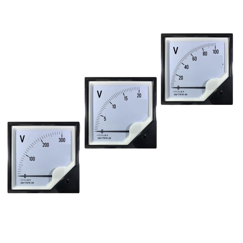 Voltímetro de CC 42C3-V, 10/50/250/300/450/600/750 V, frecuencia intermedia CC 42C20(DC 30V)