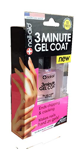 NAIL-AID 3 Minute Gel Coat Ends Chipping and Cracking