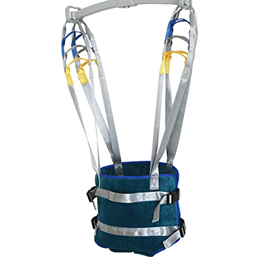 Paciente Honda Levantador Grúa, Eslinga De Transferencia Paciente, Dividido Pierna Transferir Almohadillas para Posicionamiento Y Elevación De La Cama, Enfermería,Large Cover