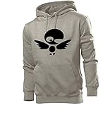  Generisch Papagei Vogel Männer Hoodie Sweatshirt Grau L - shirt84.de