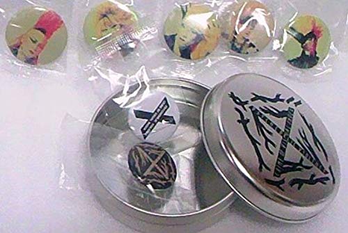 【入手困難】X(XJAPAN)缶バッジ「BLUE BLLOD」 Amazon | X JAPAN BLUE BLOOD TOUR FILM GIG復刻版 缶バッジ