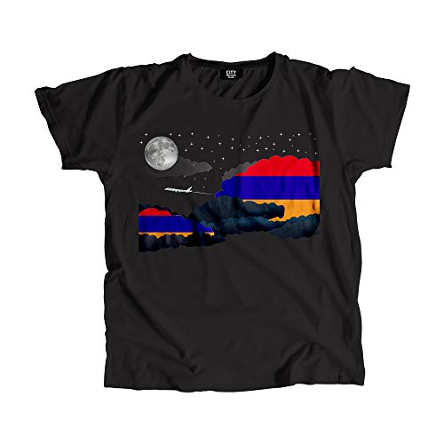 T-shirt Arménie Night Clouds mode unisexe vêtement coton
