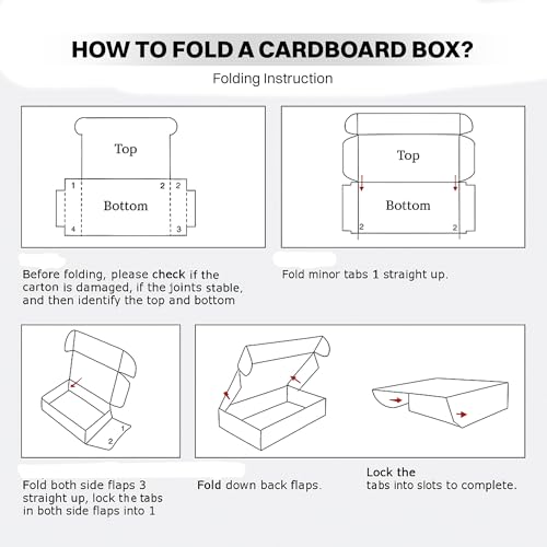 Image of BonKaso 3 Ply White Flap Corrugated Boxes for Packaging | 10 inchx7 inchx3.5 inch (Pack of 10) | Cardboard Packing Boxes for Shipping, Moving & Storage | Carton Boxes for Courier & Goods Transportation.
