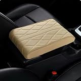 LLUCH Armrest Covers for Cars for Amarok Dual Cab 2.Gen 1.Gen 2010-2025, Non-Slip Armrest Mat Center Console Armrest Cover Mat Car Armrest Pad,B, normal