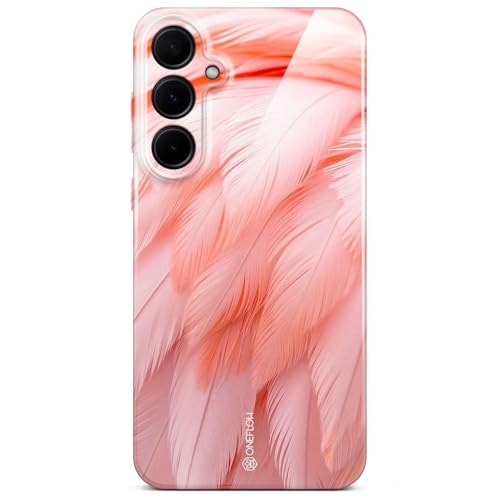 Coque Samsung A35 5G protection caméra intégrée et imprimé flamant rose antichoc