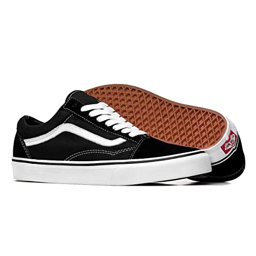 Tênis Old School Preto Branco (37)