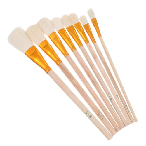 COSMEVIVI 8pcs Gardening Pollinator Tool Handheld Fruit Tree Pollination Brushes for Vegetable Plants Soft Bristle Cross Pollinate Aid and Easy to Use