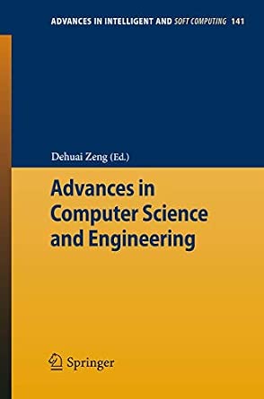 Advances in Computer Science and Engineering: 141 2012th Edition book cover
