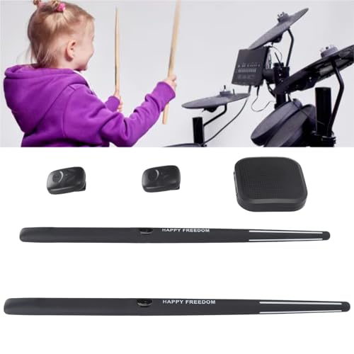 Set di Batteria per realtà Virtuale, Bacchette per Set di Batteria Ad Aria Elettrica, Kit di Batteria Virtuale Kit di Batteria VR, Parti di Batteria Elettronica Portatile,