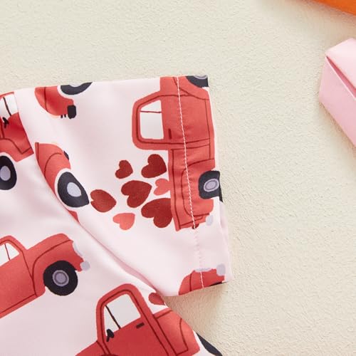 Image of Toddler Boy Summer Outfits Button Down Short Sleeve Floral Shirts & Casual Shorts 1-6 Years Boys Clothes Set