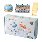Educativo y divertido: con estos bloques, los niños pueden construir, deletrear y ser creativos libremente, lo que fomenta su creatividad y mejora las habilidades motoras finas. El complemento perfecto para cualquier sala de juegos infantil