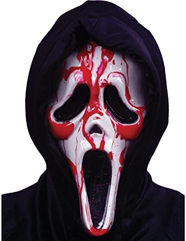 Ghost Face Bleeding Adult Mask