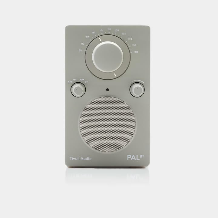 Tivoli Audio PAL BT (Gen 3) Radio FM Bluetooth Portátil/USB-C (Gray)