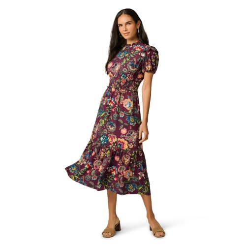 Image of Adrianna Papell Printed Midi Dress