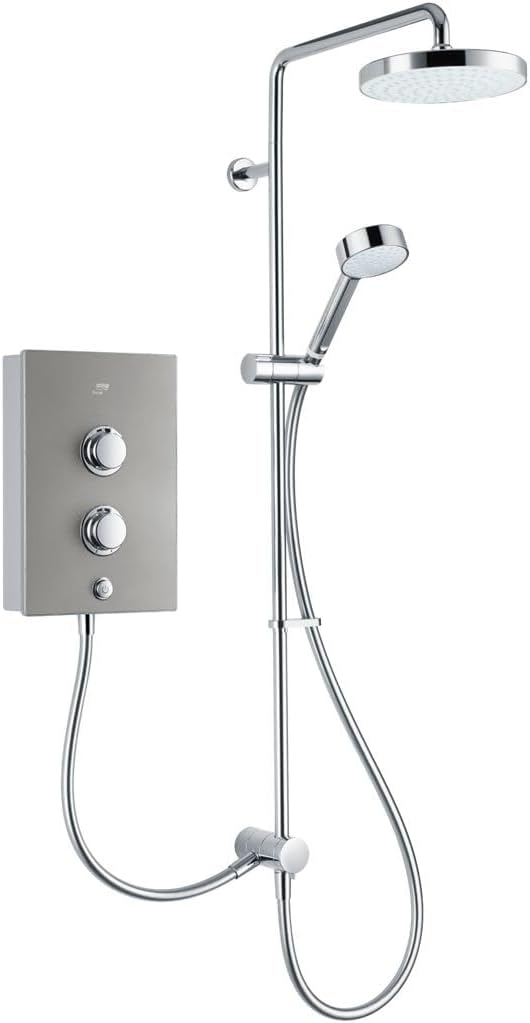 Showers 1.1941.001 Elite SE Pumped Electric Shower 9.8kW - White/Chrome
