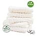 Baby Muslin Washcloths - Reusable Cotton Baby Wipes,Soft and Absorbent,Newborn Cotton Gauze Towels for Baby Sensitive Skin - Muslin Warm Baby Bath Towels for Shower Gift,6-Pack 13x13 inches