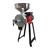 YIGECHENXIN All-In-One Dry & Wet Grinder for Multiple Uses, 150 Steel Mill Wet And Dry Grinding Machine Cast Steel Material Suitable for Soybean, Millet Rice