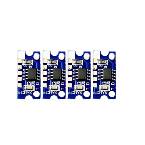 Puce de cartouche de toner compatible débloque erreur TNP22K remplacement pour C35 C35P 4 unités