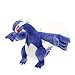 Bleyoum Peluche Jouet 30cm Lugia Peluche Peluche Animal Doux Cadeau De Poupée pour Les Enfants