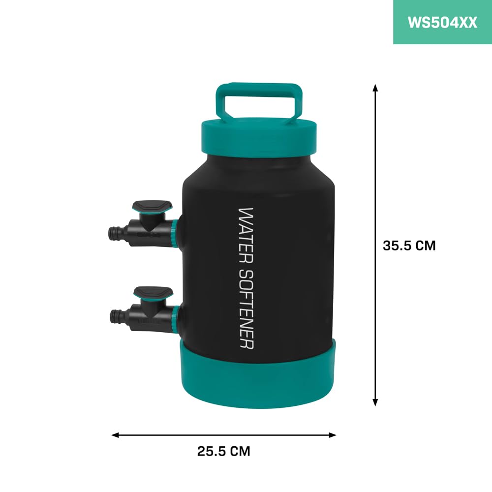 VONROC Addolcitore d'acqua | Inclusi contatore d'acqua, strisce reattive, tubi e raccordi