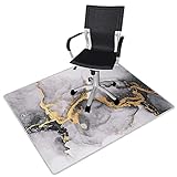 Office Chair Mat for Hardwood and Tile Floor, 36"x48" Chair Rugs Floor Protectors, Thick and Sturdy Under Desk Low-Pile Carpet for Computer Chair, Rolling Chair
