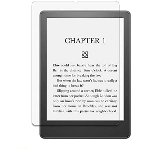 Kepuch 2 Pack Tempered Glass Screen Protector Transparent for Kindle Paperwhite 11th 2021 6.8"/Paperwhite 5/Signature Edition/Kids Cover