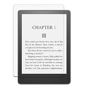 Kepuch 2 Pack Tempered Glass Screen Protector Transparent for Kindle Paperwhite 11th 2021 6.8″/Paperwhite 5/Signature Edition/Kids