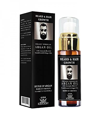 Sérum fortifiant barbe et cheveux à l'argan pur de Nova Engel