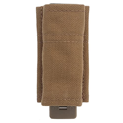 WarmHeartting Pochette de Rangement pour Magazine Seul, Molle 9mm Etuis pour Chargeurs Accessoire Tactique Cover