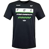 pro circuit 50% Baumwolle, 50% Polyester Fox Pro Circuit Block T-Shirt Herren (M, Black)