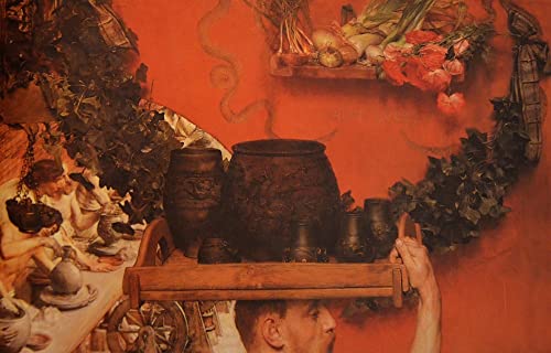 Poster les potiers romains Alma-Tadema | Décoration murale affiche peinture 60x90cm